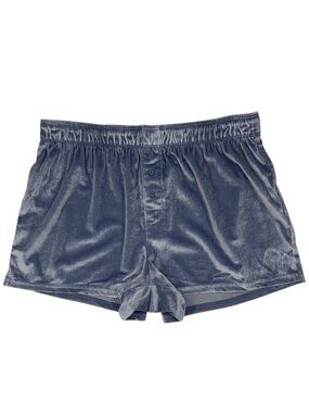 Pink Victoria's Secret Sleepwear Velvet Boxer Shorts XS NEW